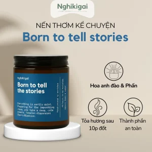 Nến thơm cao cấp| Nến kể chuyện | Born to tell stories